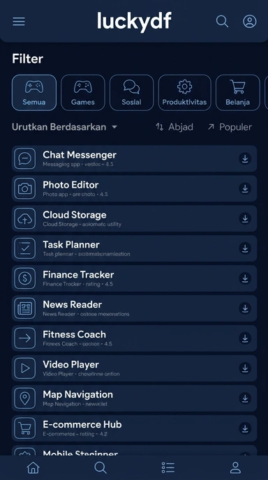 Katalog Aplikasi Populer | luckydf Hub Unduhan Terpercaya
